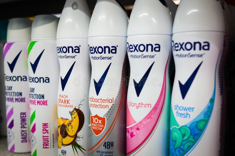 Rexona deodorant hi-res stock photography and images - Alamy