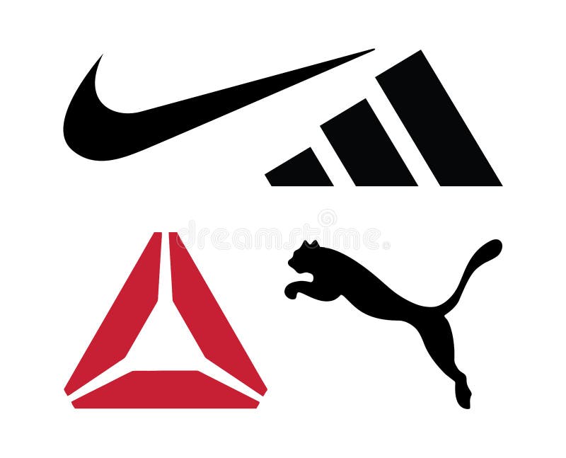 adidas nike puma logo