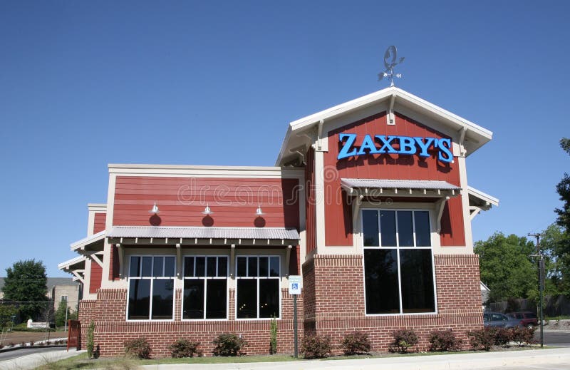 Zaxby`s Restaurant Storefront Editorial Photo - Image of bistro, double