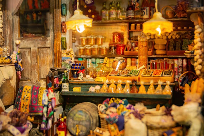 Zbliżenie sztuki miniaturowej w muzeum miniatur tajwan obraz stock