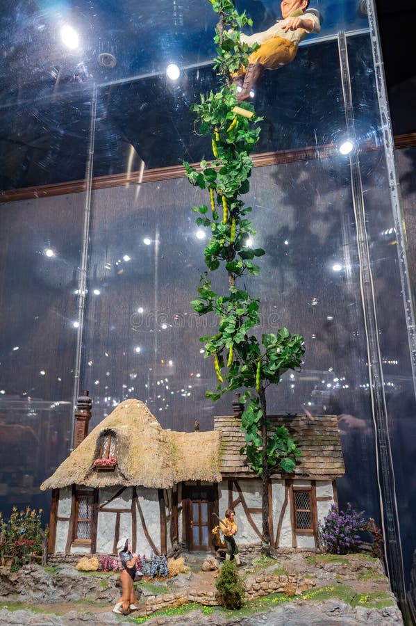 Zbliżenie sztuki miniaturowej w muzeum miniatur tajwan zdjęcia stock