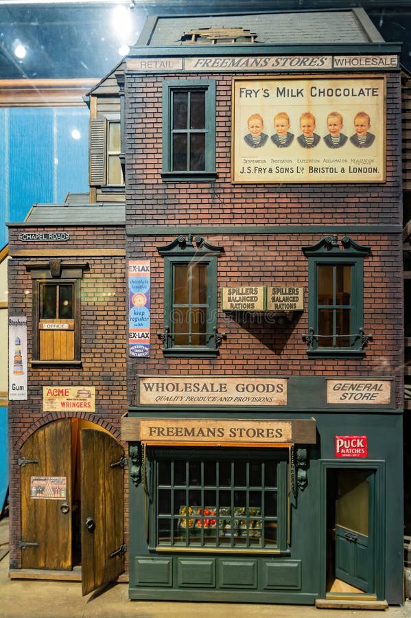 Zbliżenie sztuki miniaturowej w muzeum miniatur tajwan zdjęcie stock