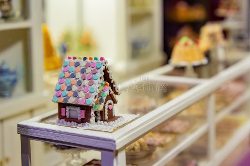 Zbliżenie sztuki miniaturowej w muzeum miniatur tajwan fotografia stock