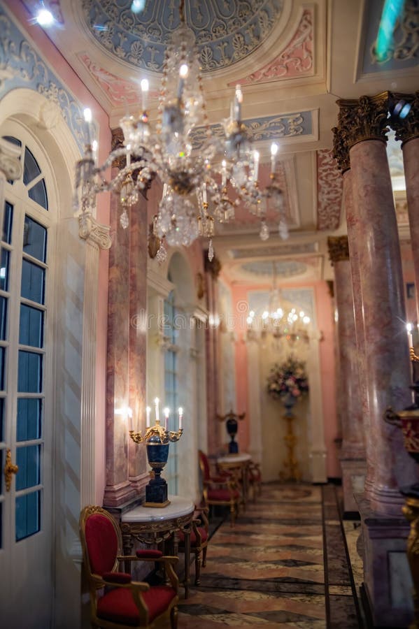 Zbliżenie sztuki miniaturowej w muzeum miniatur tajwan obraz stock