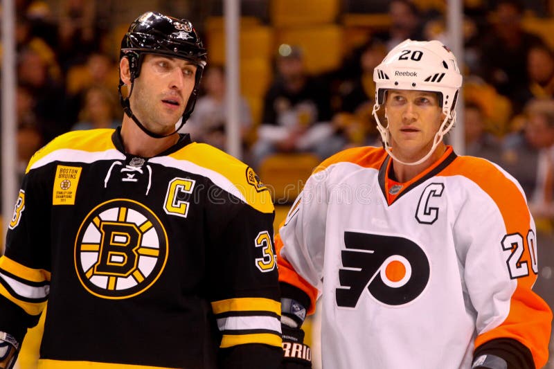 Zdeno Chara and Chris Pronger Captains