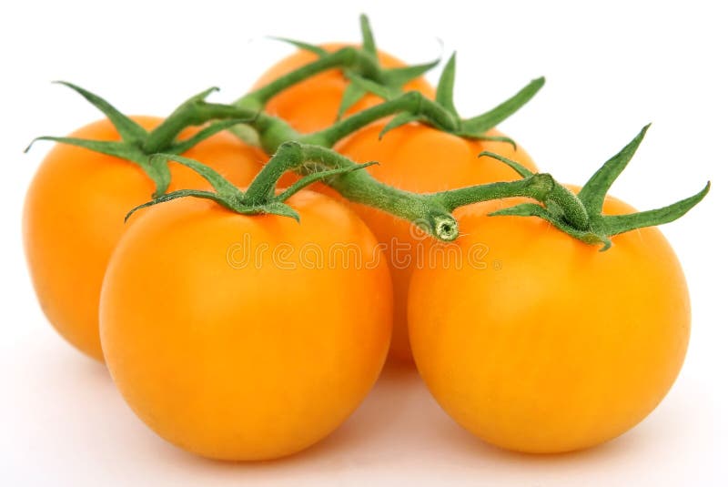 Zdrowe naturalnych organicznych pomidory pepper zdjęcia stock