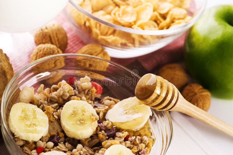 Zdrowe śniadanie obrazy stock
