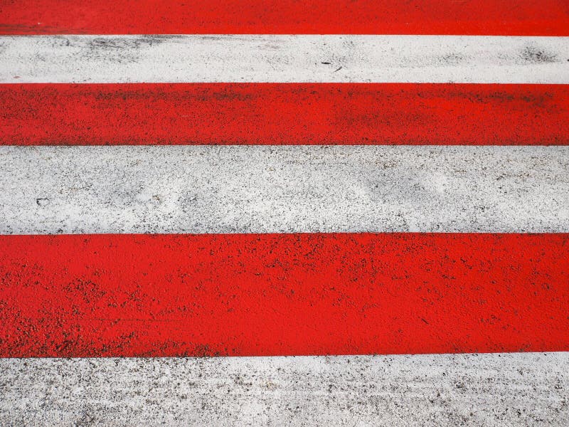 Red zebra crossing stock photo. Image of asphalt, line - 43850612