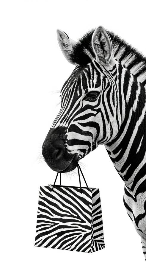 Cotton Zebra Print Shopping Bag, Size : One Size At Best Price In - Foto 8