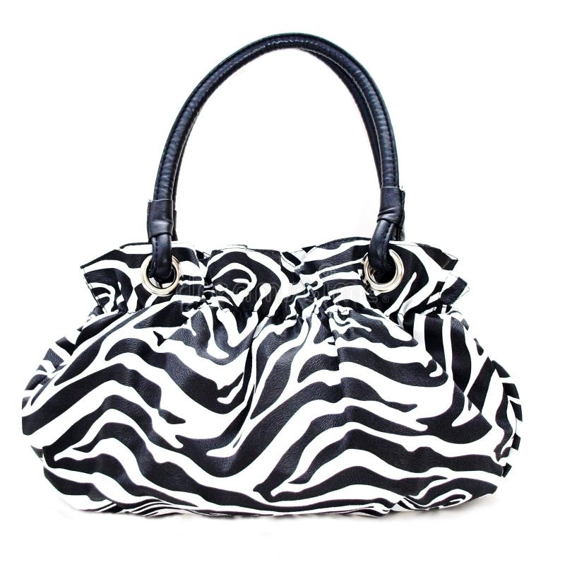 zebra handbag