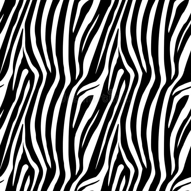 Zebra Stripes Seamless Pattern. Zebra print, animal skin, tiger stripes, abstract pattern, line background, fabric. Amazing hand d royalty free illustration Zebra Stripes Seamless Pattern. Zebra print, animal skin, tiger stripes, abstract pattern, line background, fabric. Amazing hand d royalty free illustration