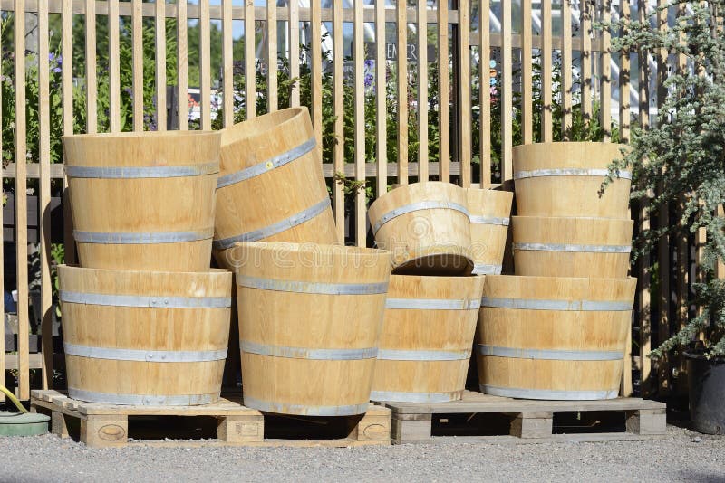 New large and small cedar planters for the garden. New large and small cedar planters for the garden