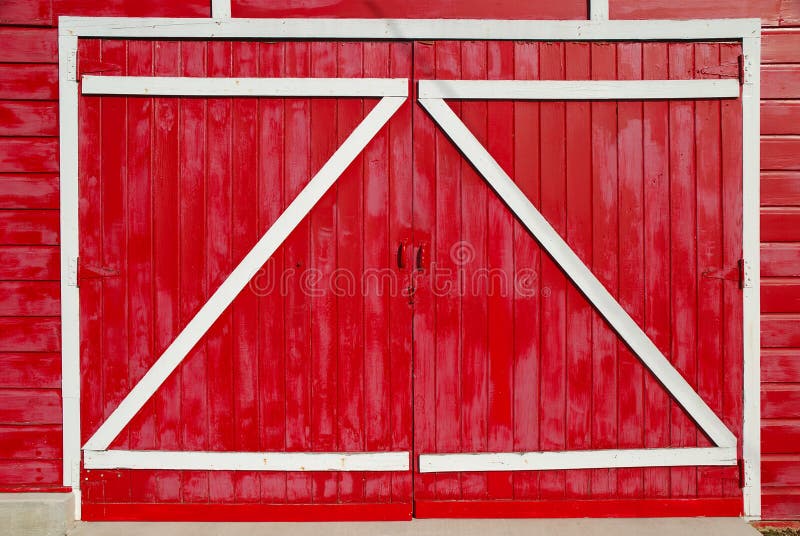 Zee Barn Doors royalty free stock photography