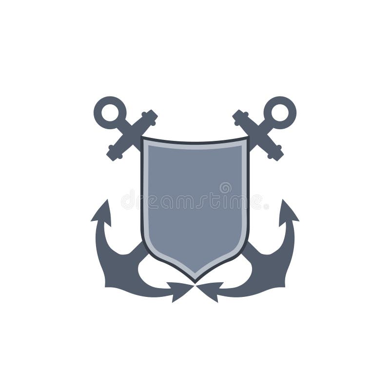Zeebadge en nautische typografische badge geïsoleerd op witte achtergrond. embleem van het logo van een jachtclub