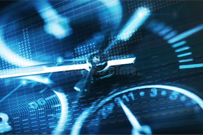 Zegar zdjęcia stock