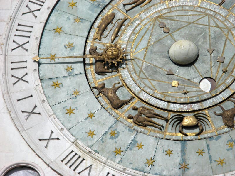 zegar zodiakalny obrazy stock zegar zodiakalny obrazy stock
