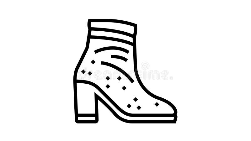 Zeichentrickfilme für Samtschuhe stock abbildung