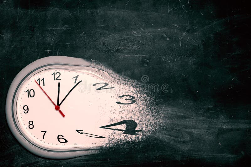 Zeit lässt heraus Konzept laufen stockbild Zeit lässt heraus Konzept laufen stockbild
