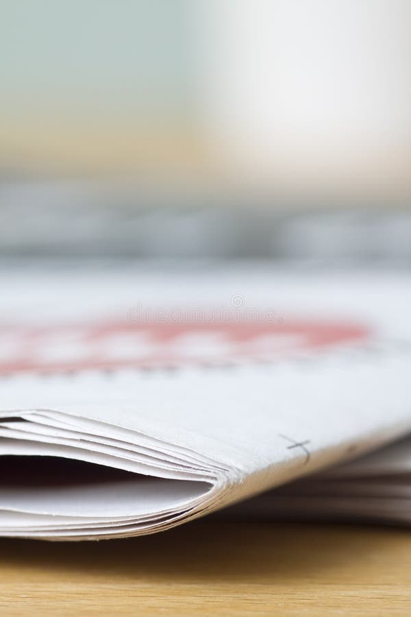 Zeitung stockfotografie