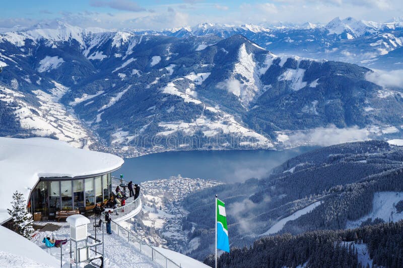 Zell am видит стоковые изображения rf Zell am видит стоковые изображения rf
