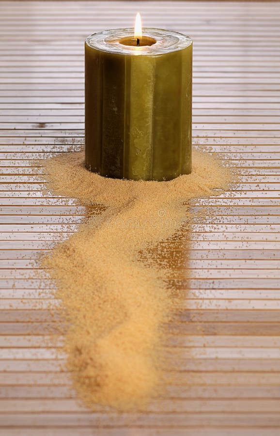 Zen Candle Picture. Image 4955178