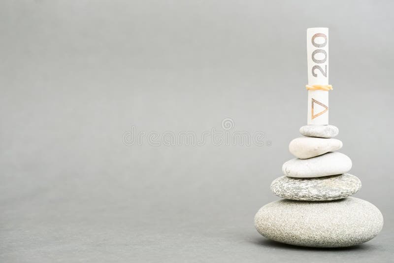 Zen financiero polaco foto de archivo Zen financiero polaco foto de archivo