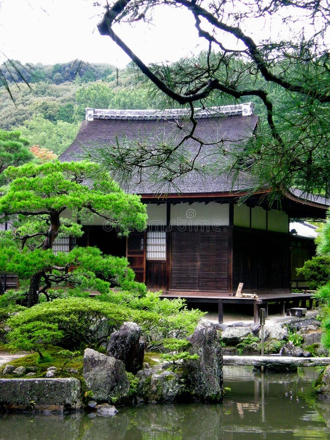 A temple in Kyoto, Japan. A temple in Kyoto, Japan