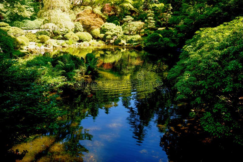 Zen Japanese Botanical Garden stock photo Zen Japanese Botanical Garden stock photo