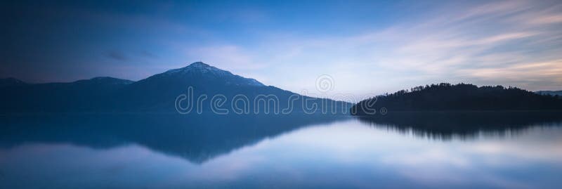 Zen landscape. Panorama