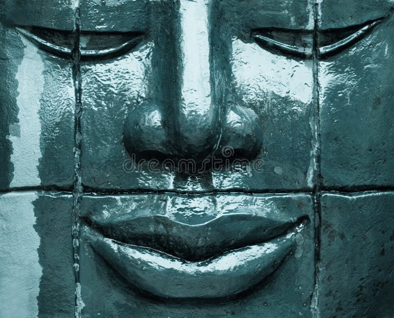 Zen statue details stock image. Image of statue, calm 7732157