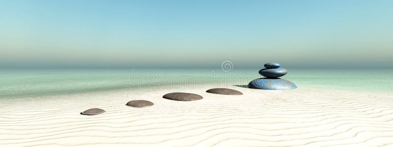 Zen stones stock image Zen stones stock image