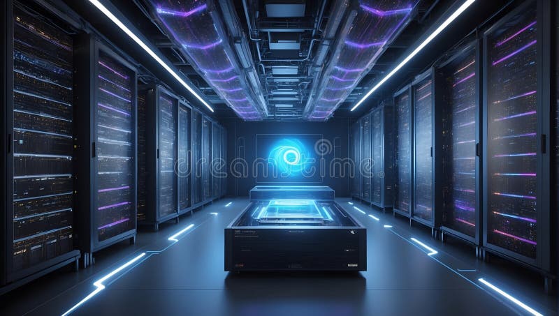 Zenith : Quantumquotienten 3d-Erhöhung von morgen. ai generieren lizenzfreie abbildung