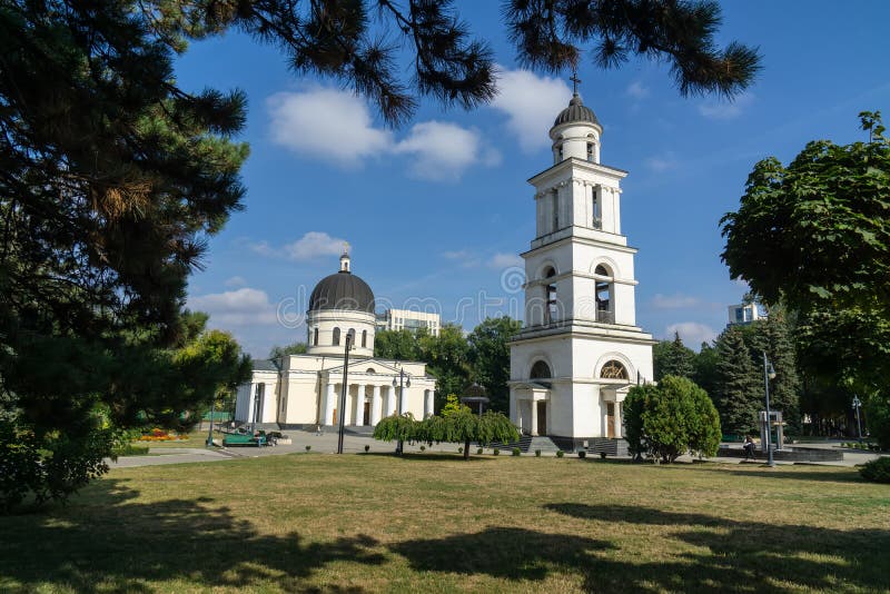 Nativity Main Central Cathedral. Chisinau City. Nativity Main Central Cathedral. Chisinau City