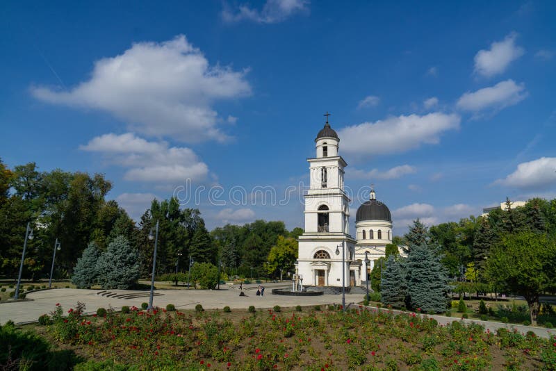 Nativity Main Central Cathedral. Chisinau City. Nativity Main Central Cathedral. Chisinau City