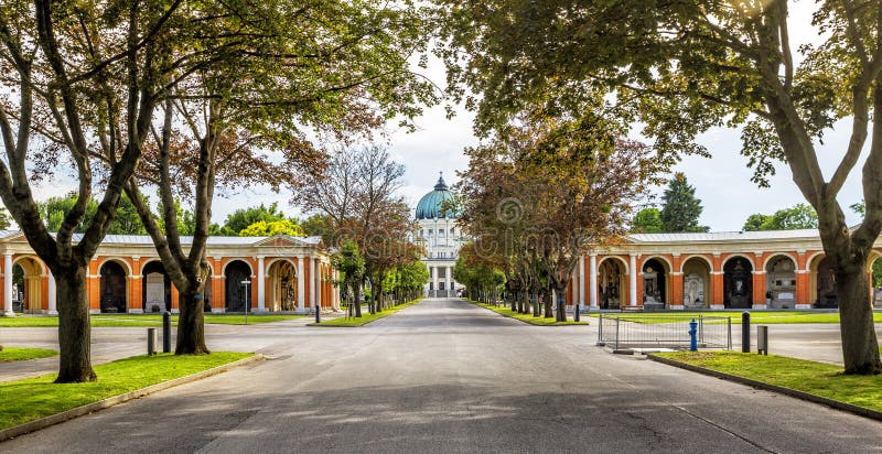 Zentralfriedhof Cemetery in Vienna, Austria