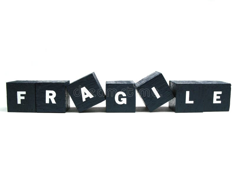 Zerbrechlich stockbild. Bild von bruch, porzellan, lieferung 6512473