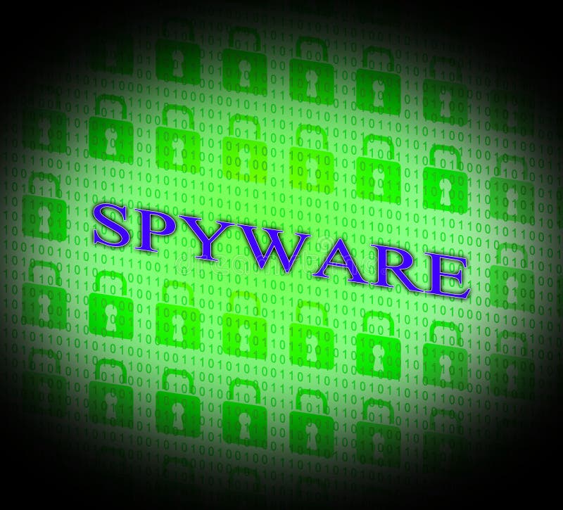 Spyware Hacked Indicating Attack Malicious And Hacking. Spyware Hacked Indicating Attack Malicious And Hacking