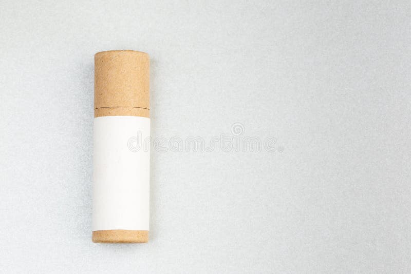 Zero Waste Lipstick in paper packaging for make up