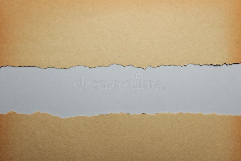 Old ripped paper with gray color background. Old ripped paper with gray color background