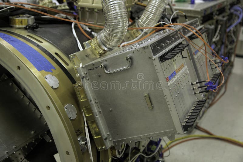Zerstreutes wissenschaftliches Instrument HAWC+ stockbilder Zerstreutes wissenschaftliches Instrument HAWC+ stockbilder