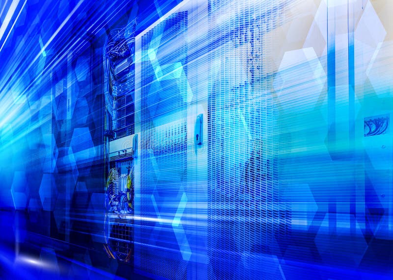 Zeshoeken abstracte achtergrond als achtergrond bovenop de hardware van de radsserver Concept informatietechnologie en grote gege royalty-vrije stock afbeelding Zeshoeken abstracte achtergrond als achtergrond bovenop de hardware van de radsserver Concept informatietechnologie en grote gege royalty-vrije stock afbeelding
