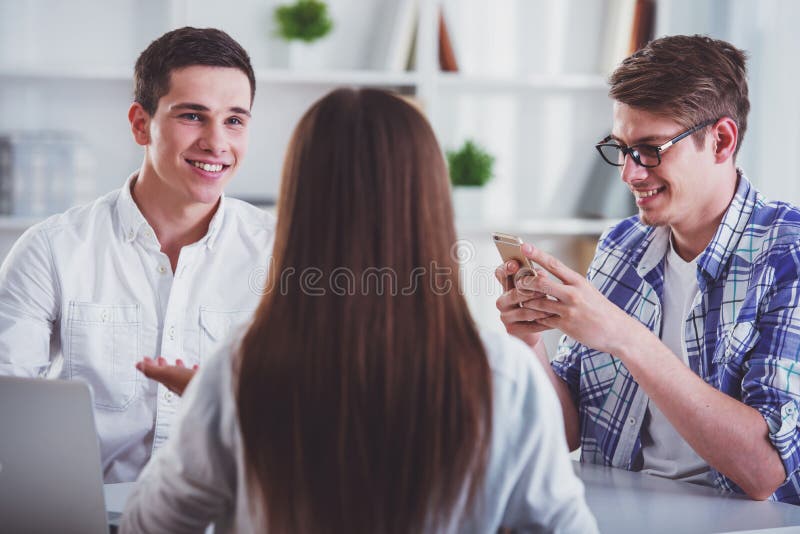 Zespół programistów fotografia royalty free