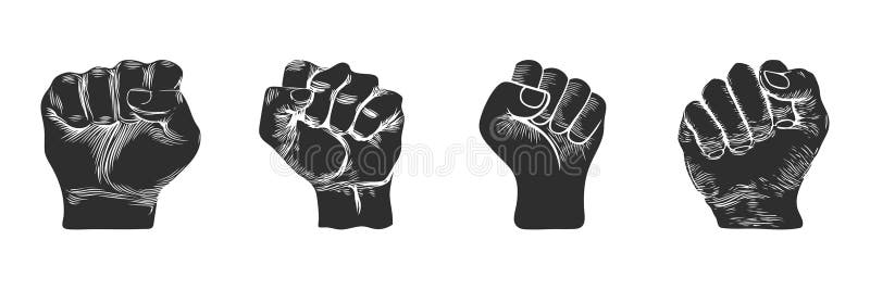 Zestaw sylwetek pierwszego gestu. Symbol Kolekcji Ilustracji Wektorowych Wytrzymałości I Jedności. generowane przez algorytmy sztuczne