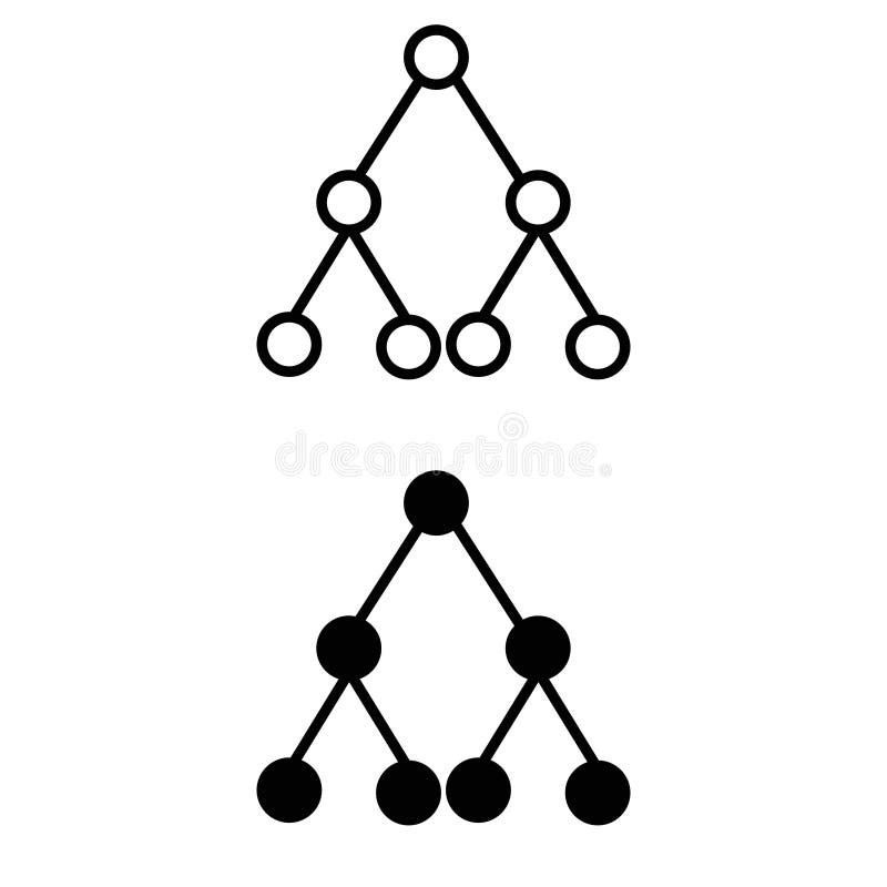 Zestaw wektorów ikon hierarchii. kolekcja znaków ilustracji firmy. symbol koncepcji. ilustracji