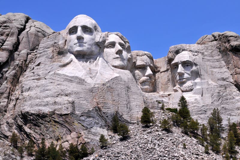 Zet Rushmore op stock foto Zet Rushmore op stock foto