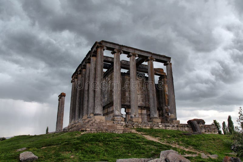 Zeus Temple in Aizanoi ancient city