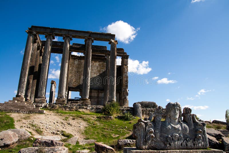 Zeus Temple, Aizonai, Kutahya, Turkey