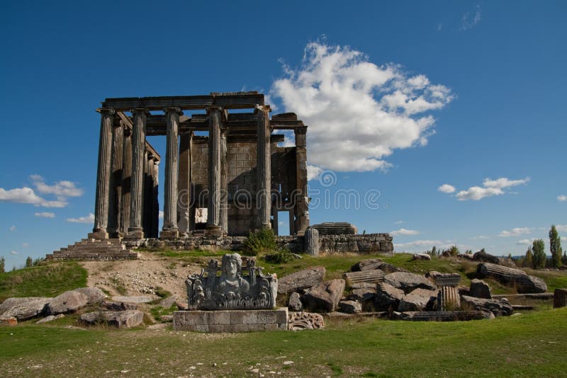 Zeus Temple, Aizonai, Kutahya, Turkey