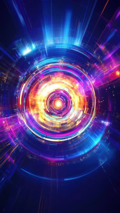Zgłębianie żywych kręgów cyfrowych w podróży do kolorowej technologii ilustracji