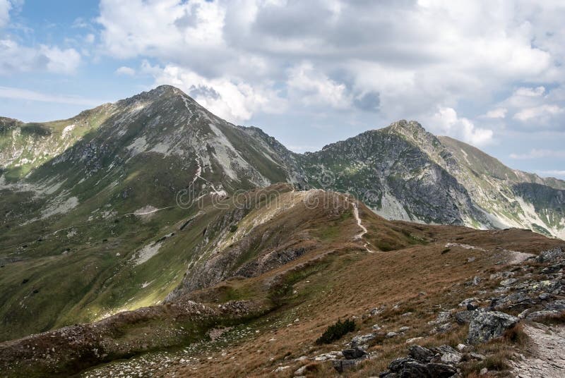 Žiarske sedlo, Placlive a Ostrý Roháč v Západných Tatrách na Slovensku